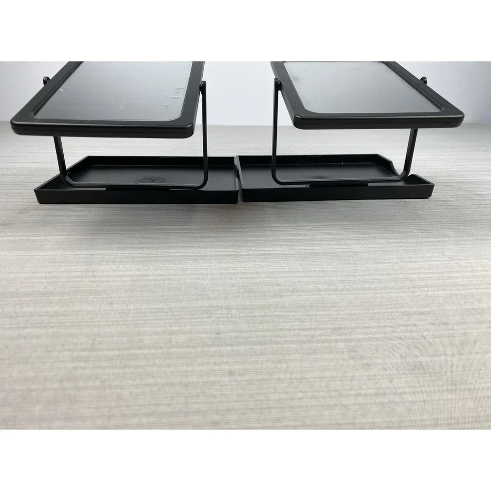 Mary Kay Travel Folding Mirror w/‎ Tray Set Of 2